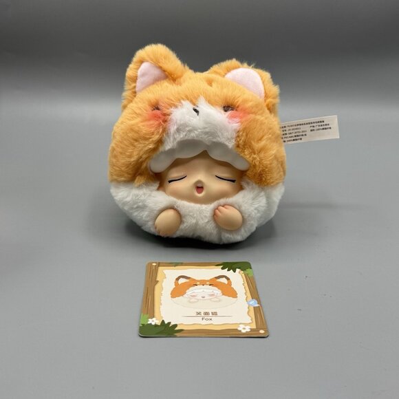 Jotoys YUMO Forest Friend Series Blind Box Plush Bag Clip FOX New Open Box - Picture 2 of 10